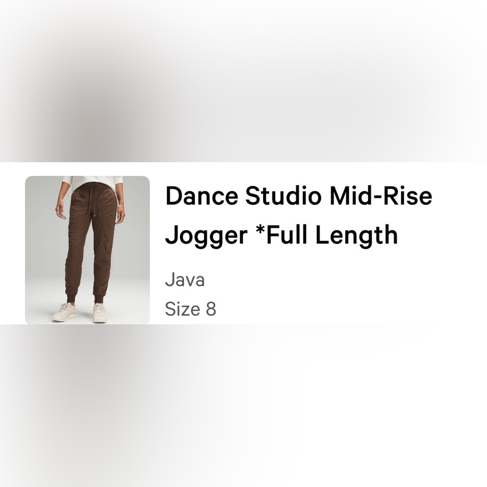 Dance studio jogger Java